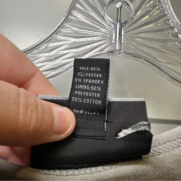 AD Added Dimensions for Catherine’s Grey Knit Scoop Neck Short Sleeve Top 1X - Picture 7 of 8